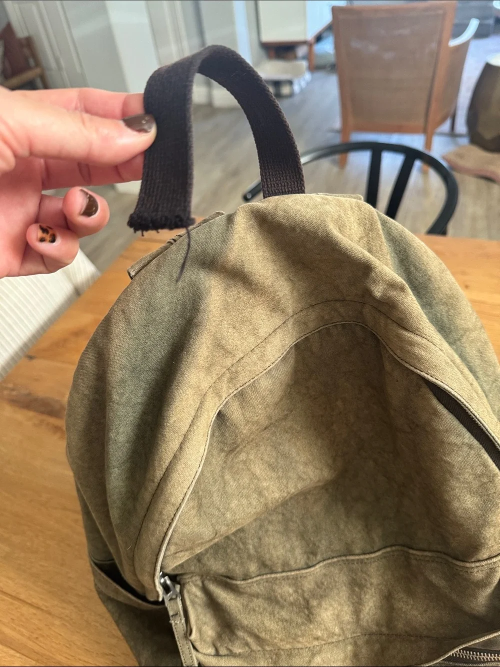 Stussy canvas backpack